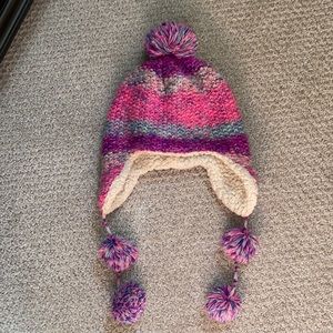 Girls Earflap Winter Hat